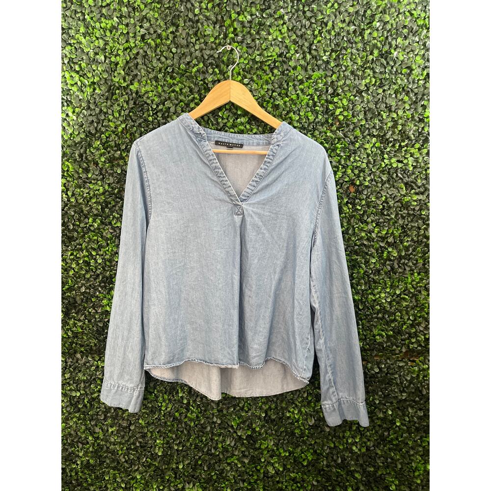 Haute Monde, Jean Blouse, Women’s Size XL